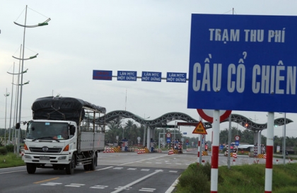 Trà Vinh: Mức thu phí tại trạm thu phí cầu Cổ Chiên